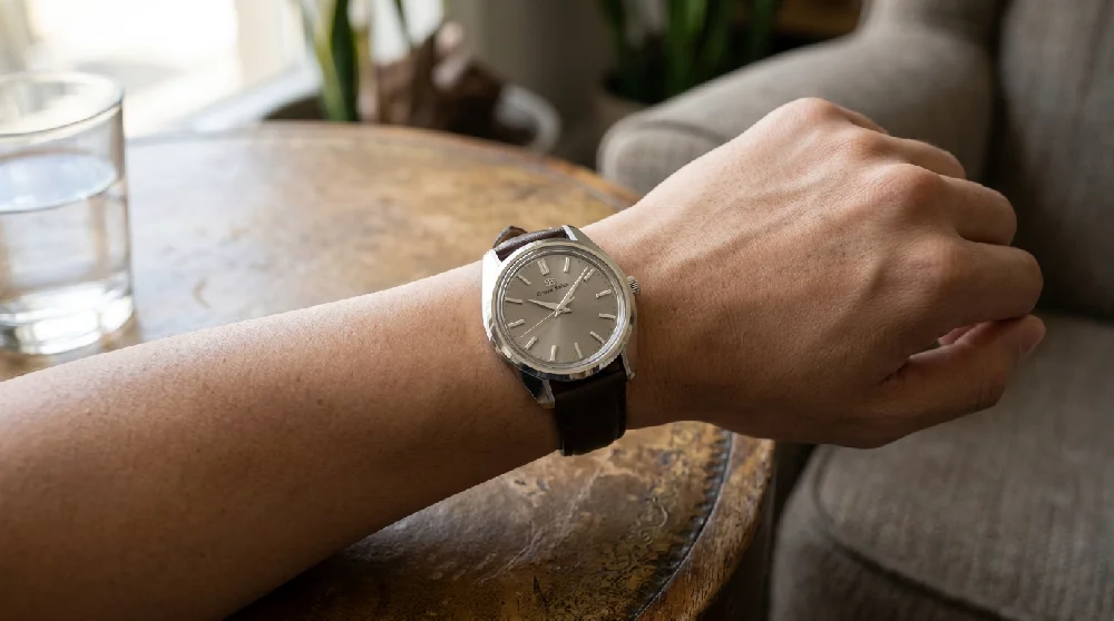 Grand Seiko Heritage horloge veilig opgeborgen in een luxe horlogedoos