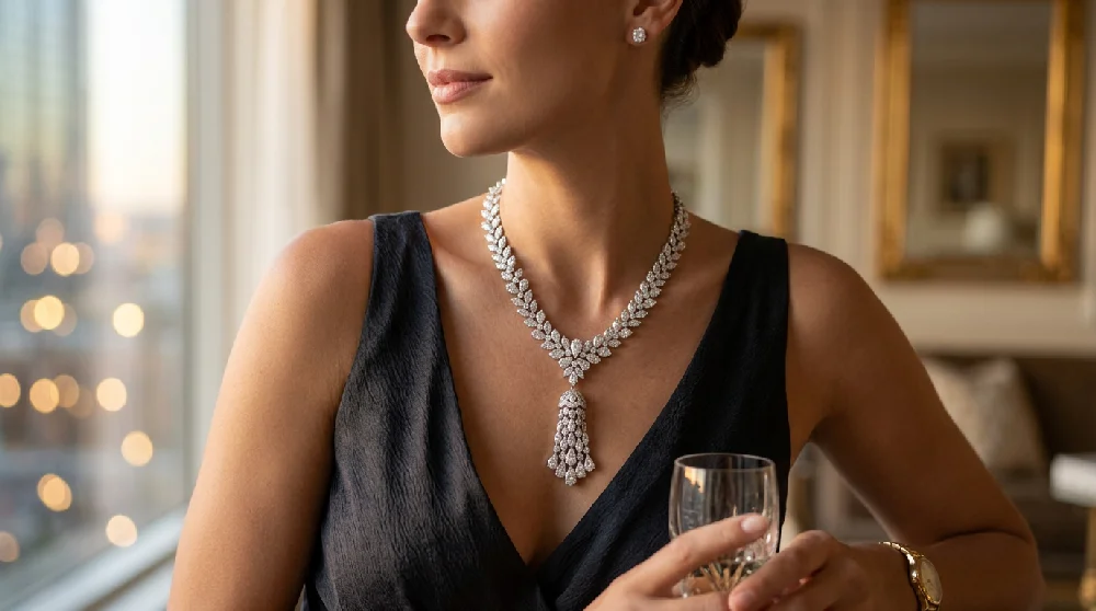 Harry Winston Avenue horloge veilig opgeborgen in een luxe doos