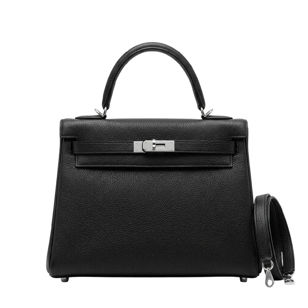 Hermès Kelly handtas in luxe lederen uitvoering