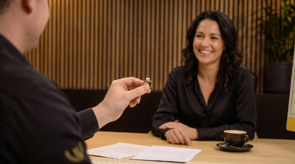 Online aanvraag formulier invullen voor Cartier verkoop