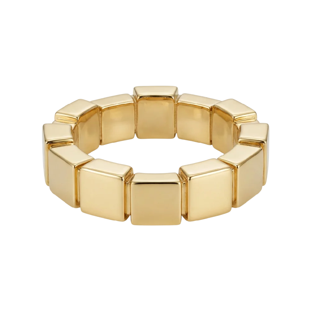 Chopard Ice Cube ring met diamanten en witte gouden band
