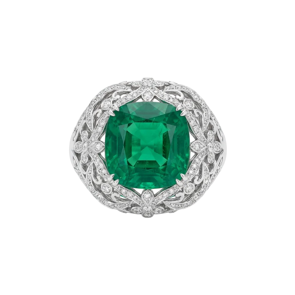 Prachtige ring uit de Fabergé Colours of Love collectie met kleurrijke edelstenen