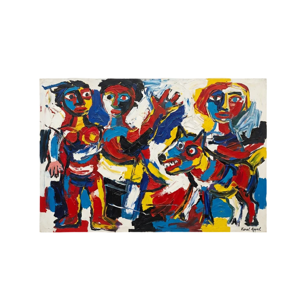 Karel Appel kunstwerk voor verkoop bij Vandaag Verpanden