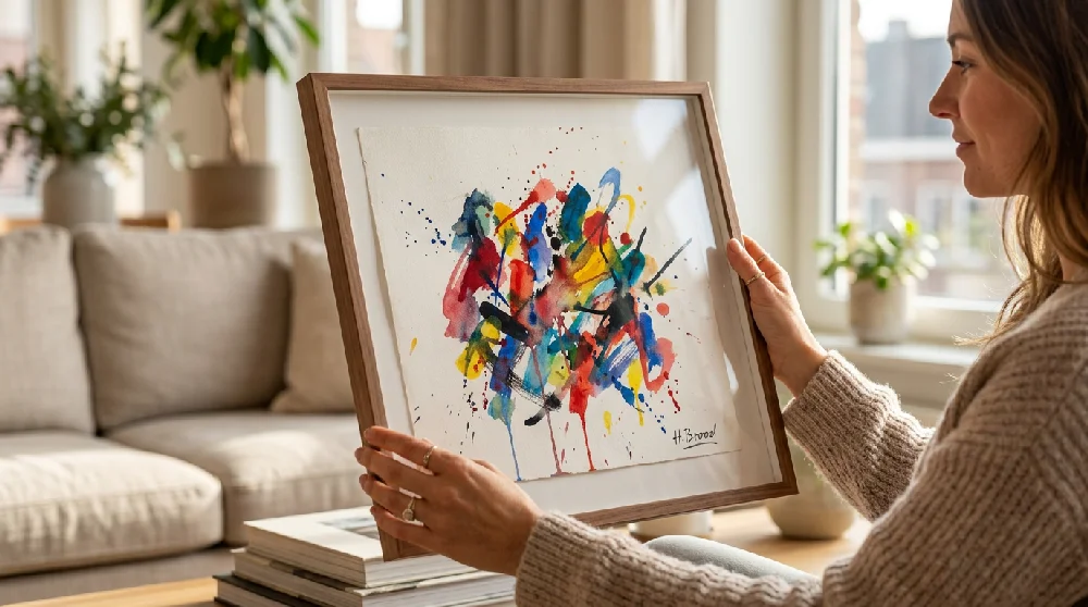 Herman Brood kunstwerk veilig opgeslagen in ons depot