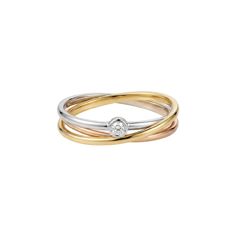 Cartier Diamants Légers sieraden op een luxe achtergrond
