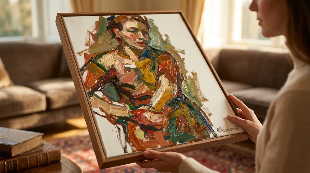 Kunstwerk van Peter Klashorst veilig opgeslagen in onderpand