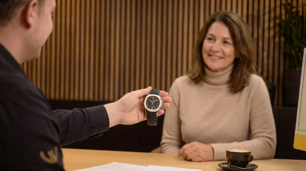 Online aanvraagformulier invullen voor Patek Philippe horloge