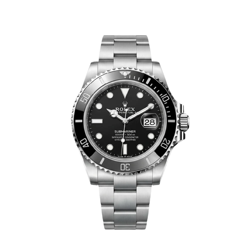 Luxe Rolex Submariner horloge van Zwitserse topkwaliteit op een neutrale achtergrond
