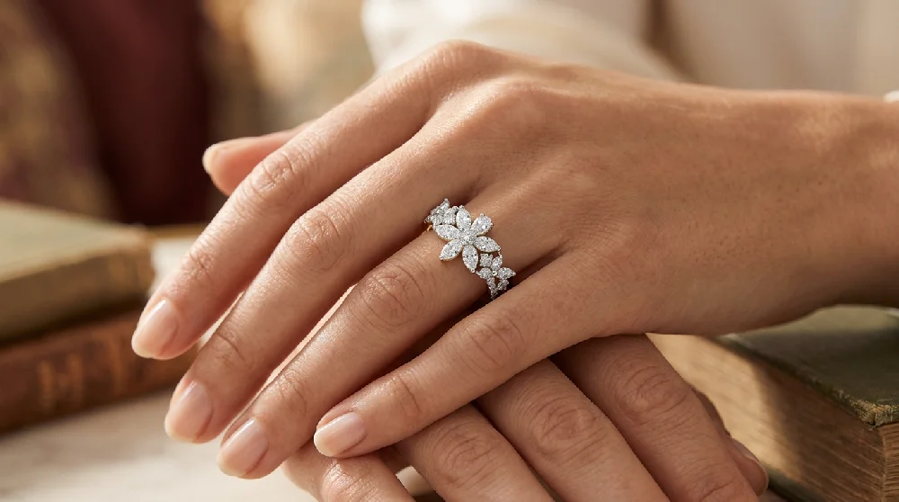 Tiffany & Co. Victoria sieraad veilig opgeborgen