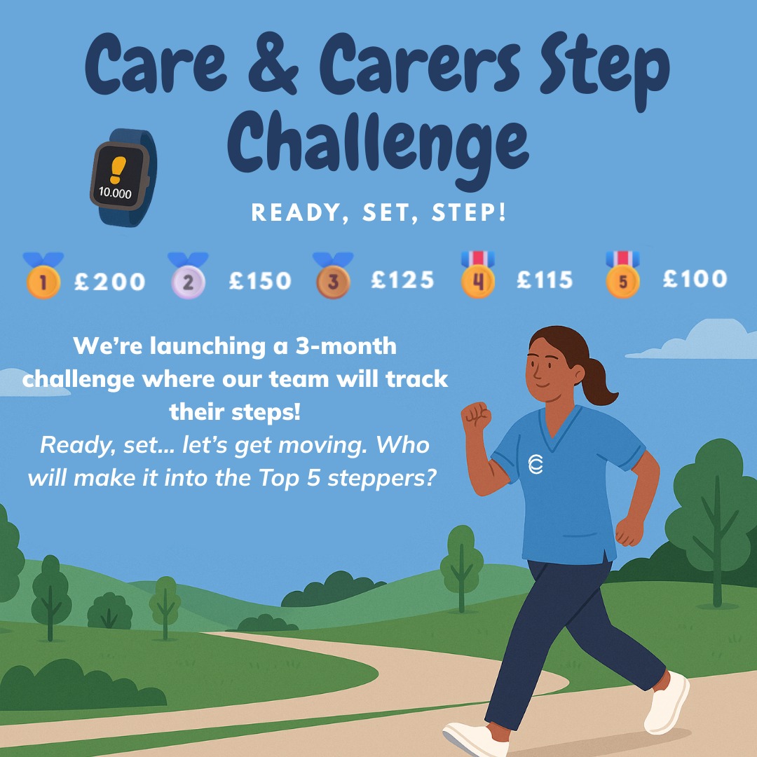 Care & Carers Step Challenge: Ready, Set, Step!