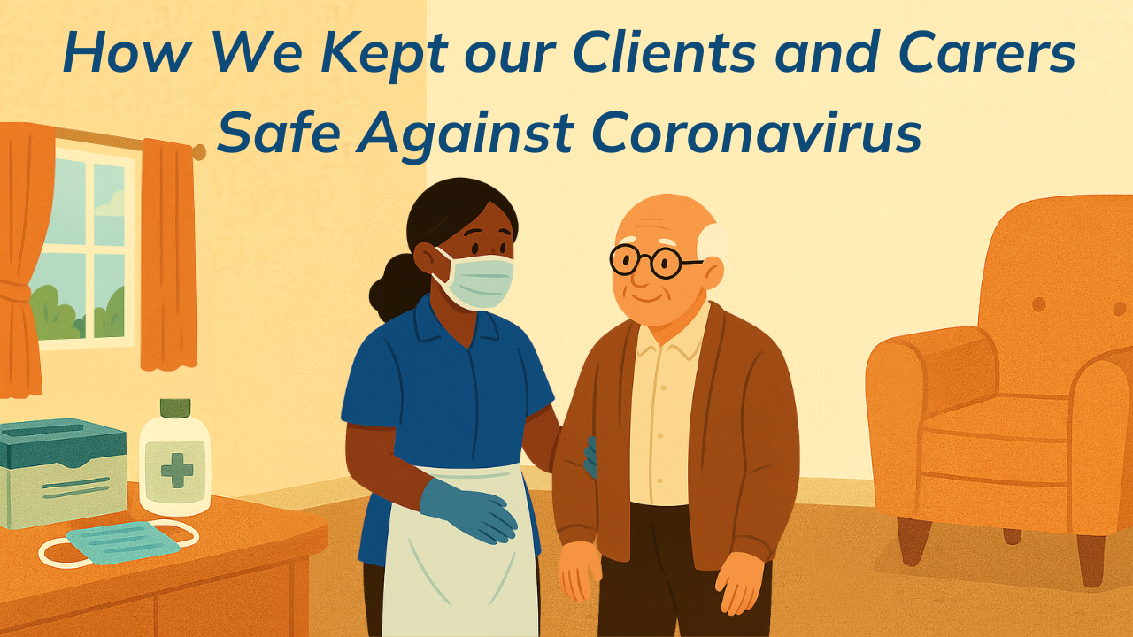 How We Kept our Clients and Carers Safe Against Coronavirus!