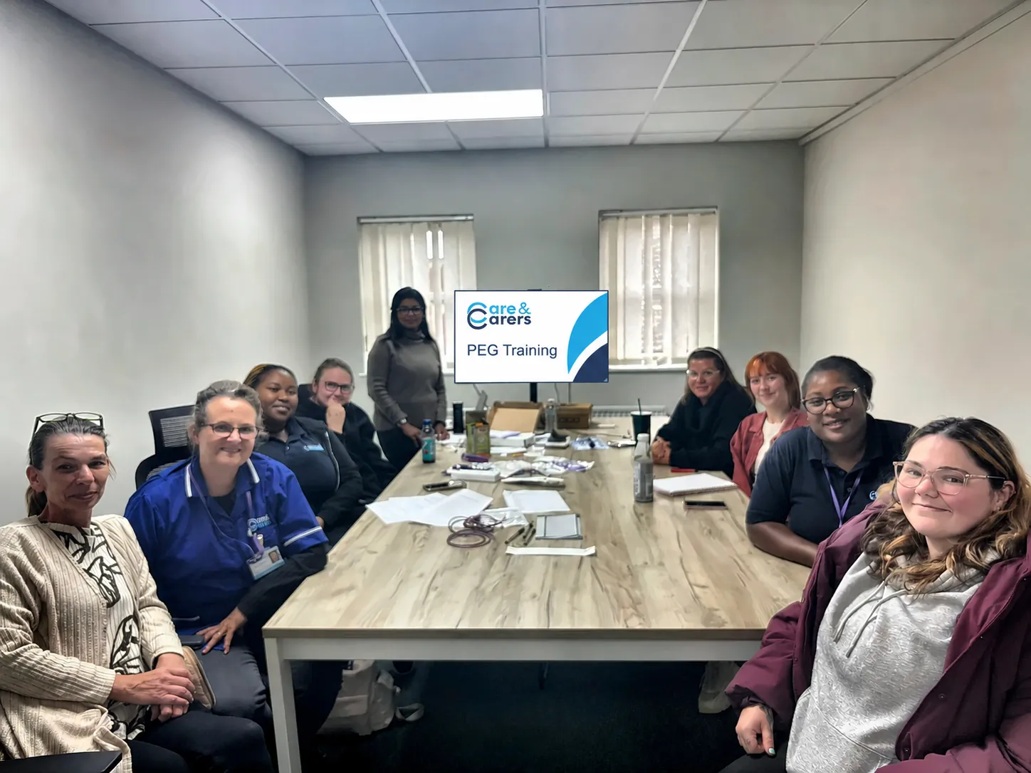 PEG Training - Care and Carers Team - Image