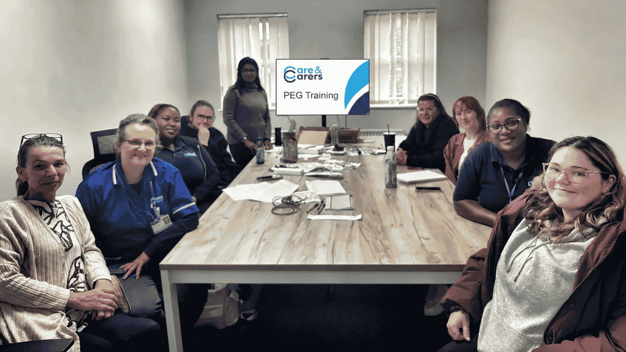PEG Training - Care and Carers Team - Image