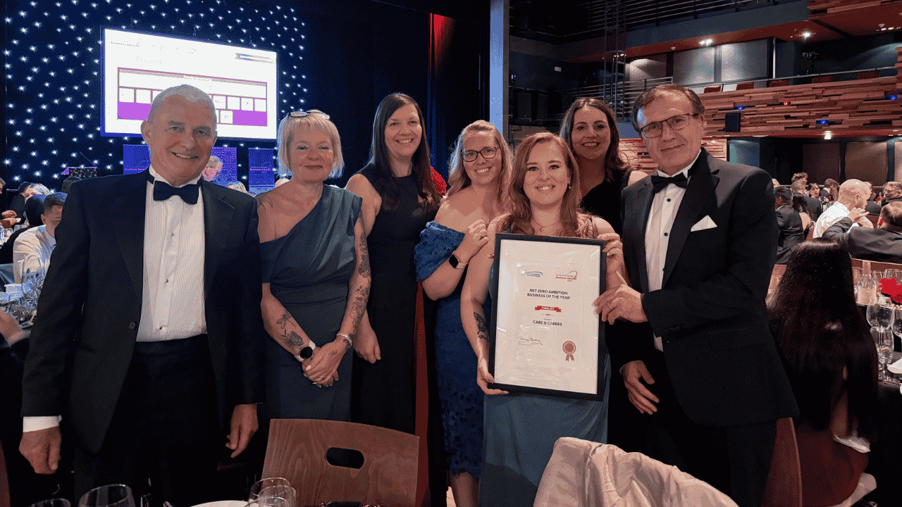 Care & Carers Recognised for Net Zero Ambition