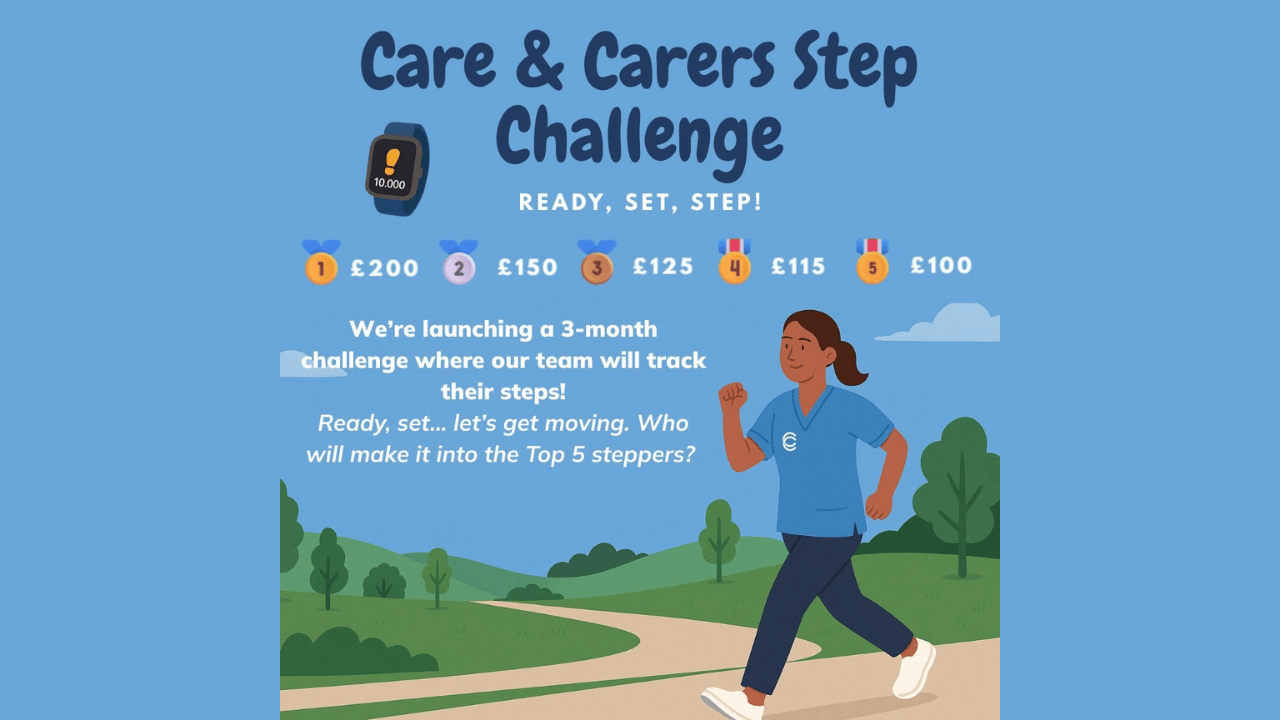 Care & Carers Step Challenge: Ready, Set, Step!