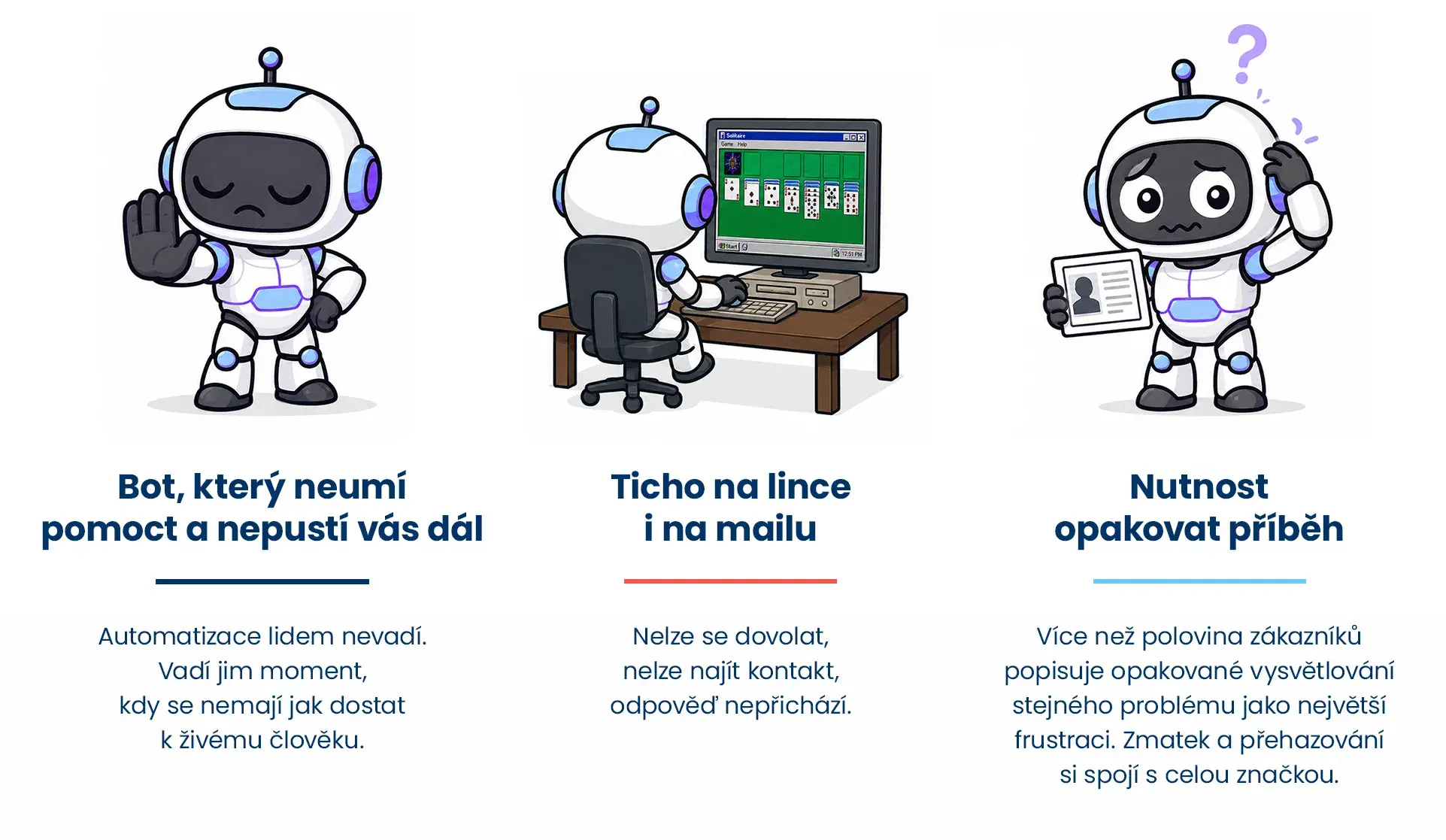 Tři situace, které zákazníka spolehlivě odradí od nákupu