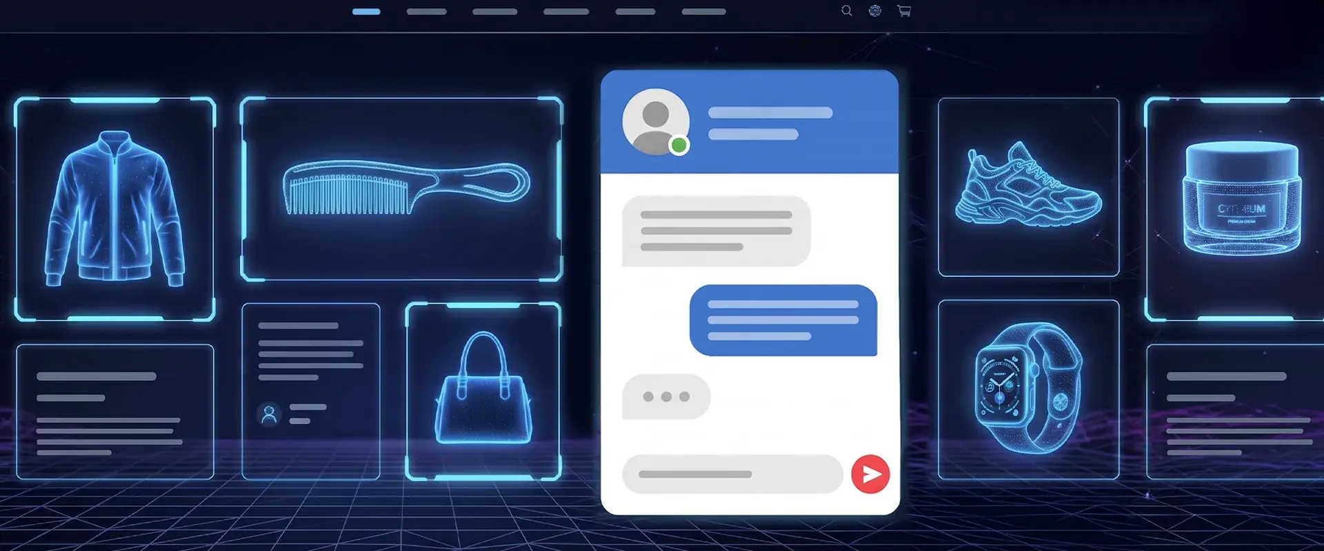 Live chat v e-shopu pomáhá zákazníkům při výběru produktů.