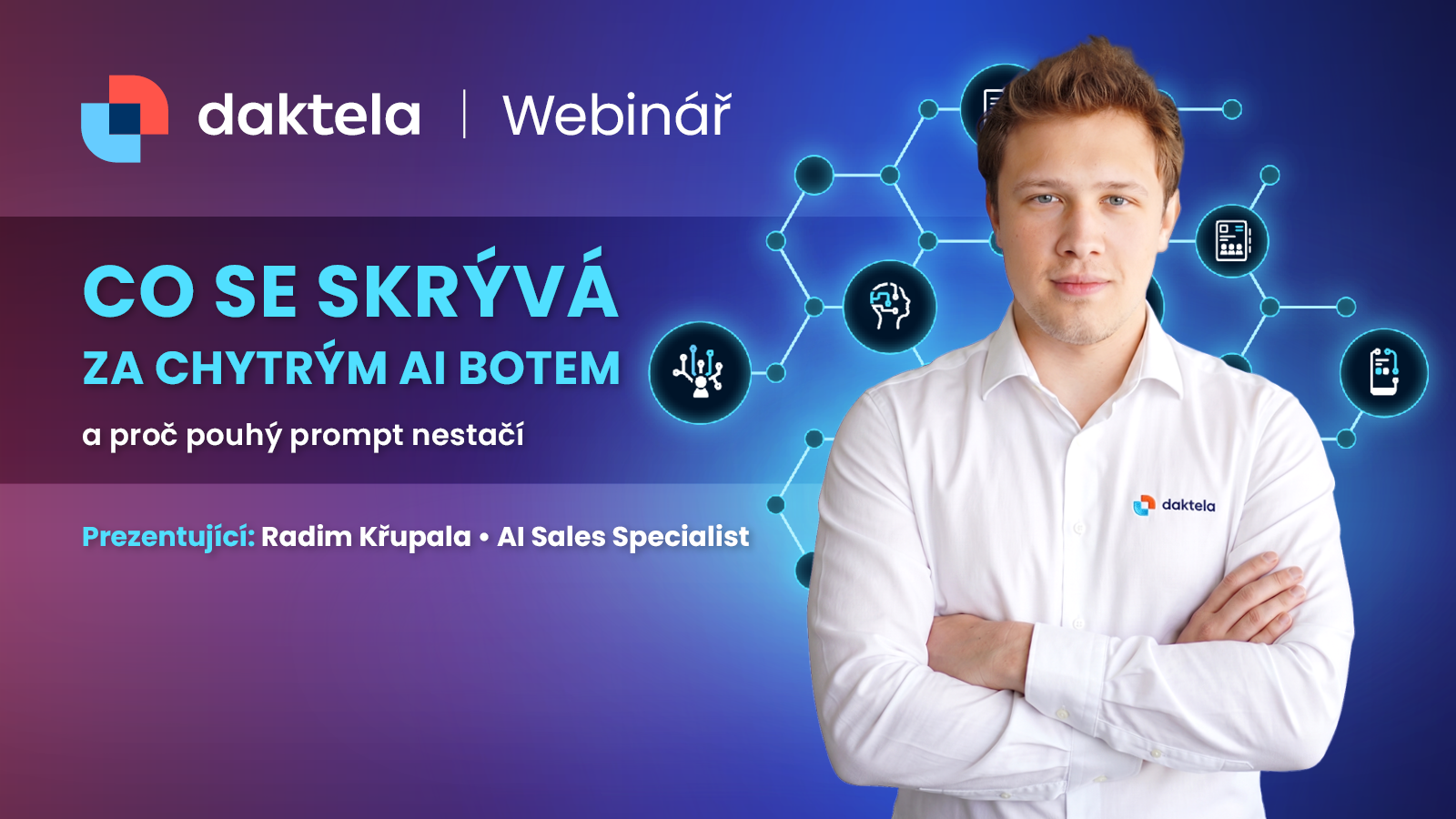 Co se skrývá za chytrým AI botem a proč pouhý prompt nestačí