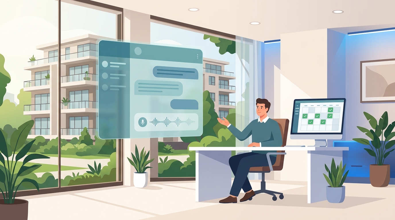 AI lead response and voice agent layered on a TenantCloud listing.