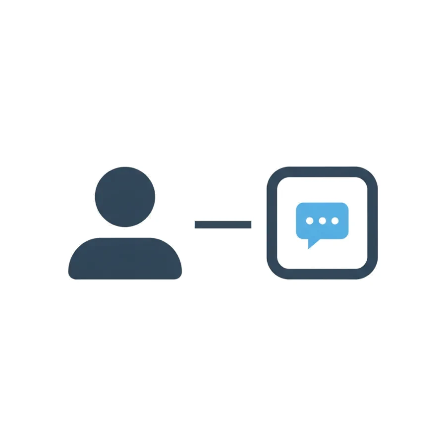 AI handling the first renter reply while a person stays in the loop