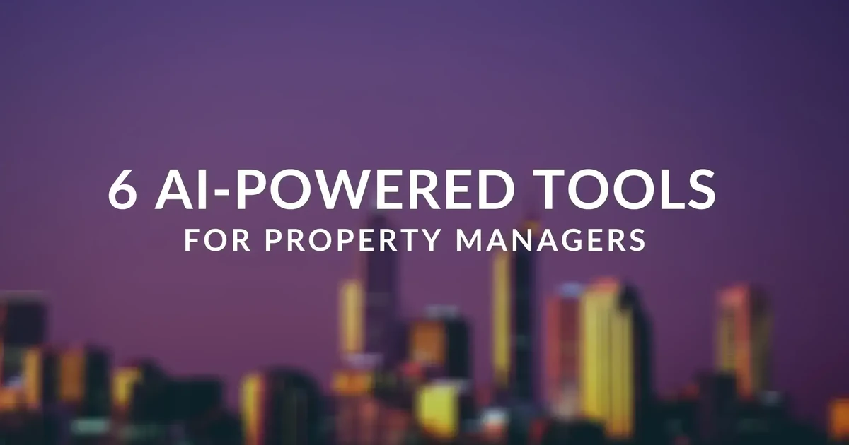 AI-powered property management tools