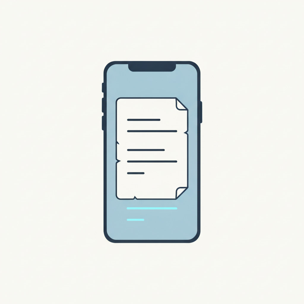 A yellowed paper index card with a handwritten name and phone number, half-tucked inside a modern smartphone screen showing the same fields