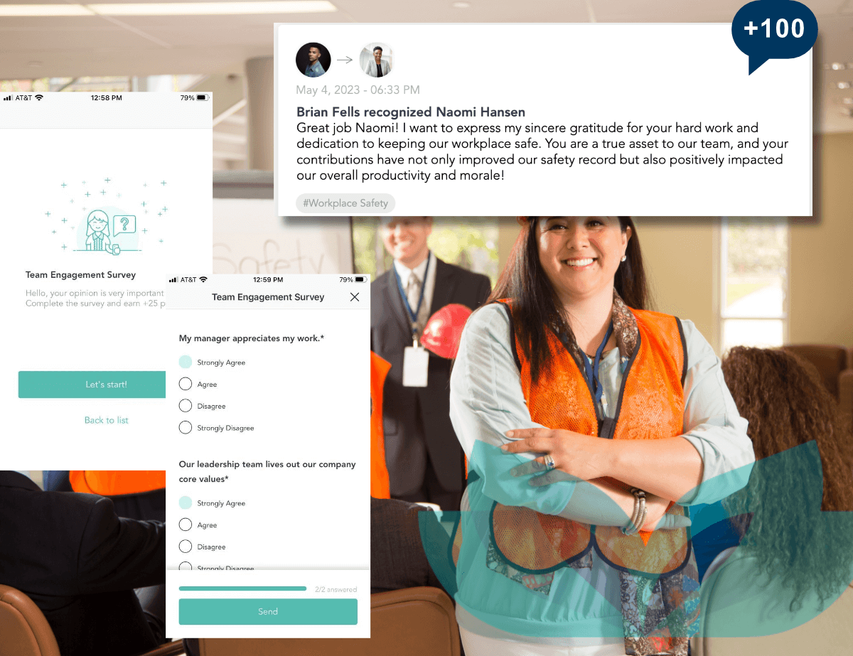 A decorative illustration of content