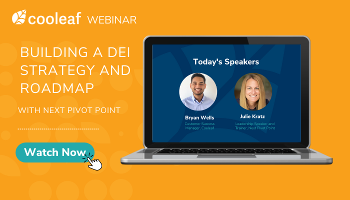 Cooleaf Webinar: Building a DEI Strategy and Road Map