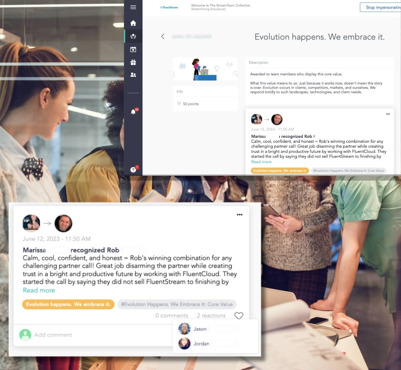 fluentstream uses cooleaf