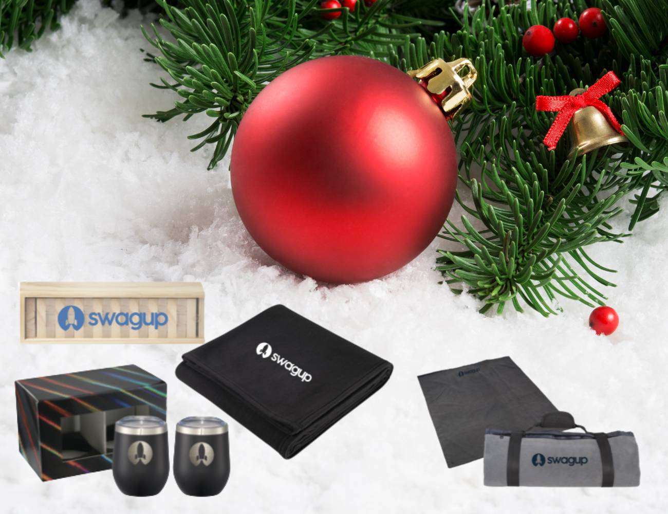 SwagUp Holiday Gift box ideas for employees
