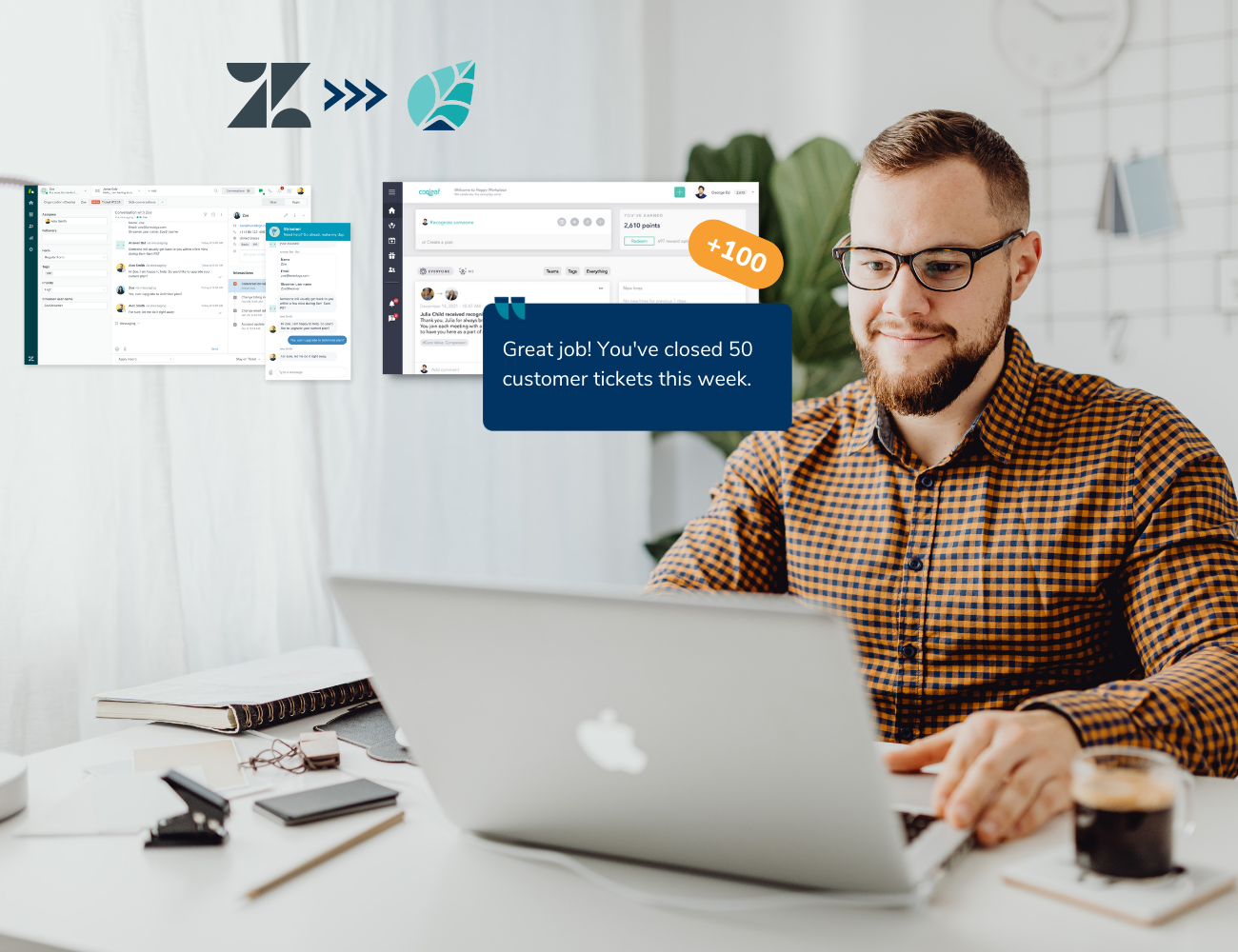 Incentivize your customer service team with automated rewards