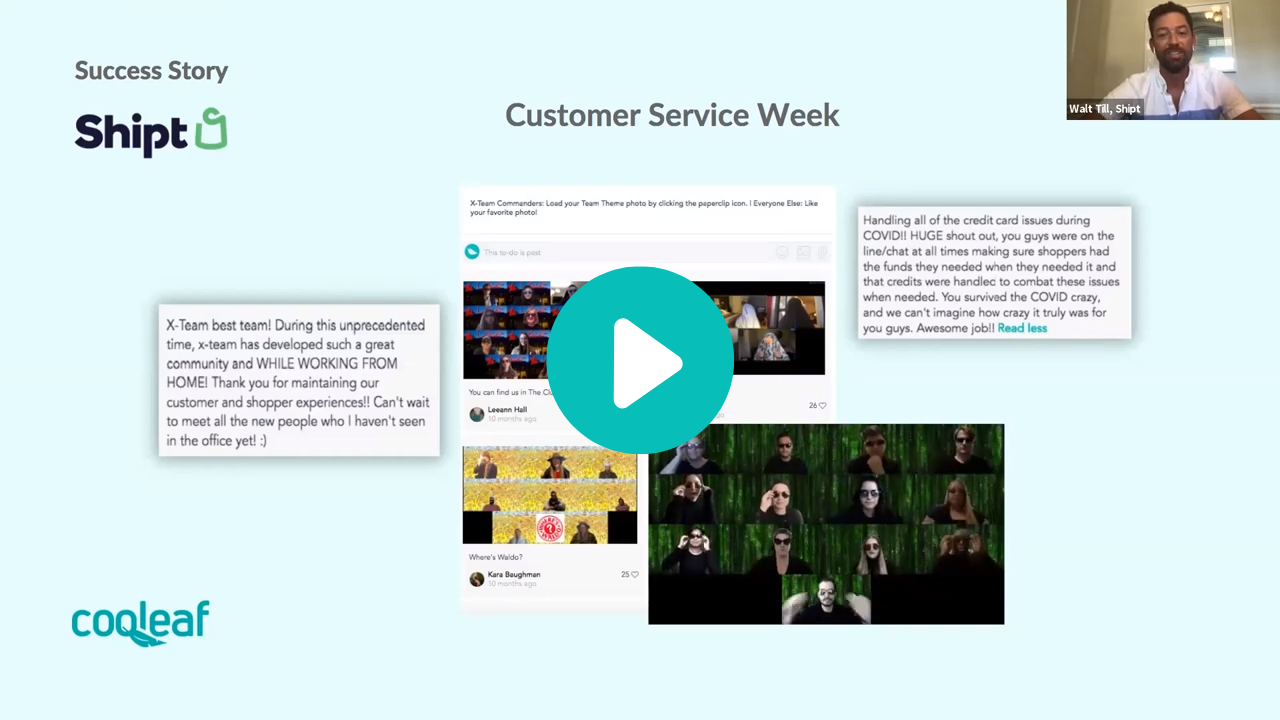 Shipt embraced team creativity with a fun-filled Customer Service Week
