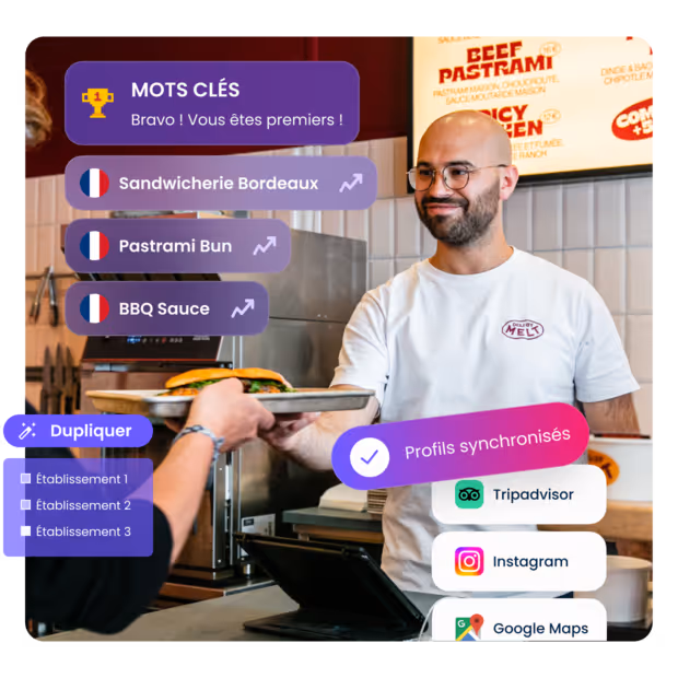 Outils de visibilité locale pour restaurants avec IA