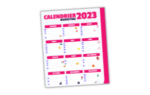 calendrier marketing année 2023 malou restaurant