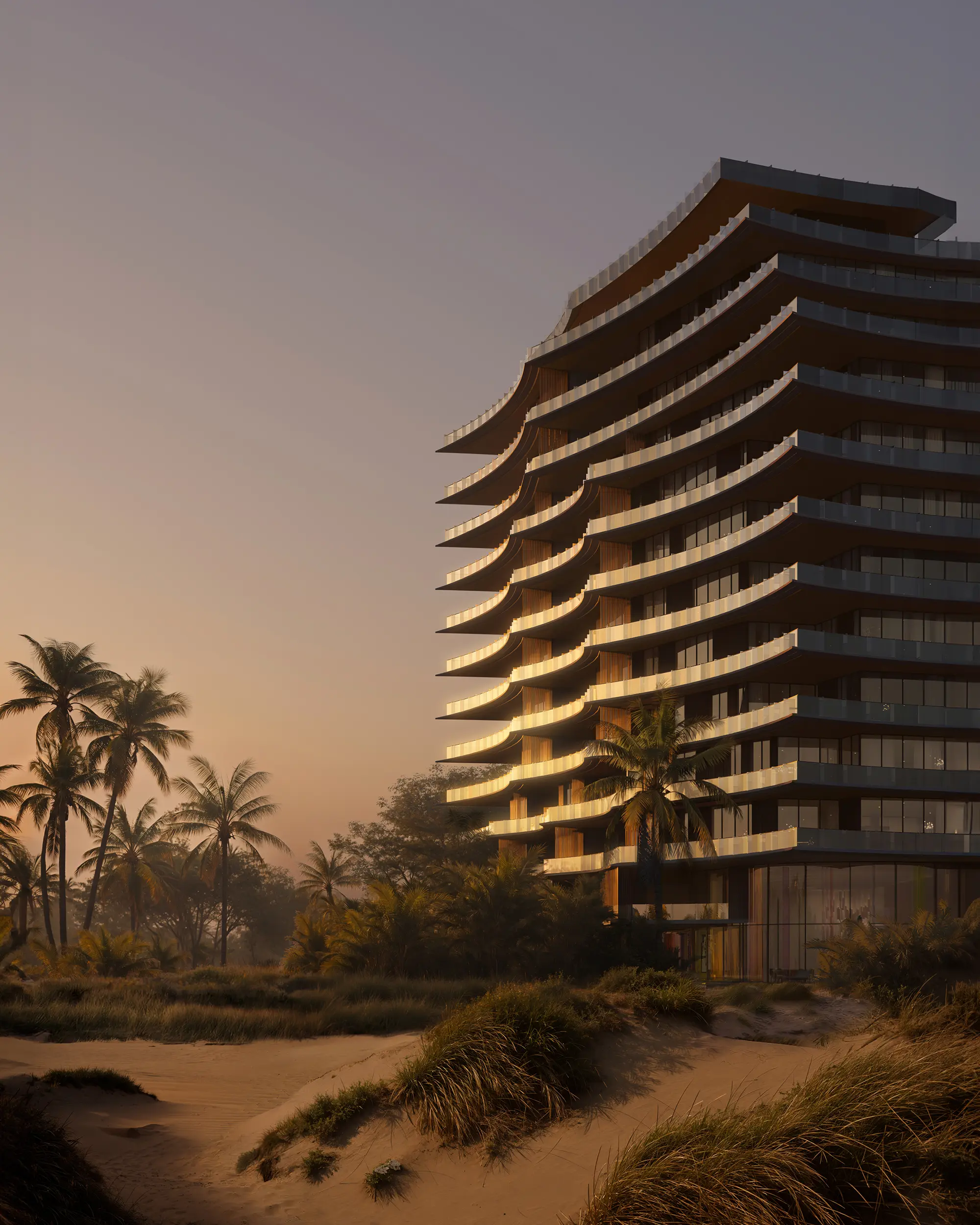 Combining realism and expression builds narrative clarity in tall building design.