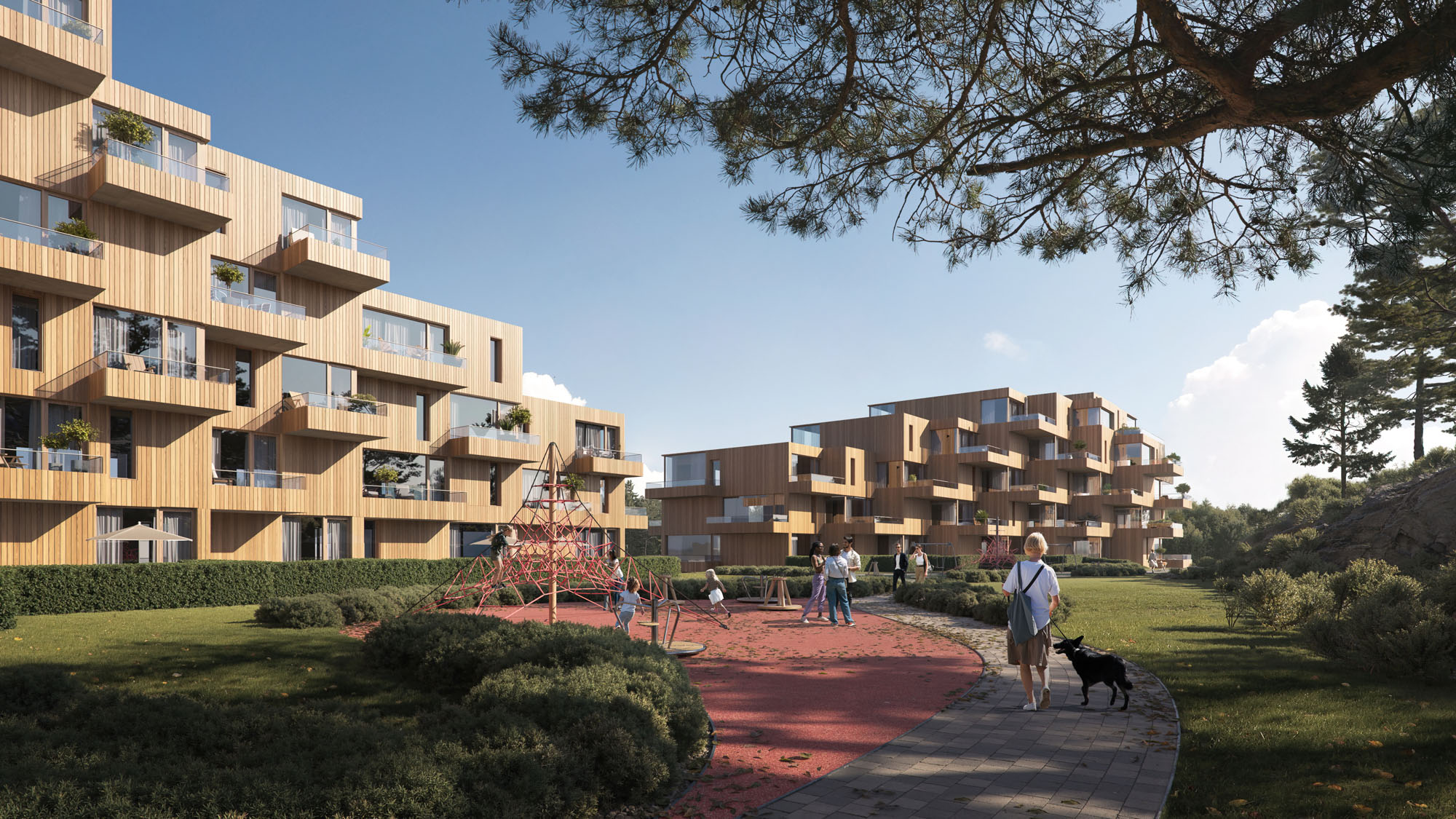 Low carbon buildings in Calgary focus on energy efficiency, reduced emissions, and long-term performance, with visualization used to communicate sustainable design decisions clearly.