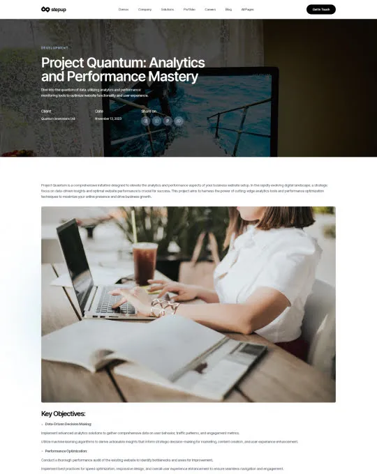 Screen Portfolio Details