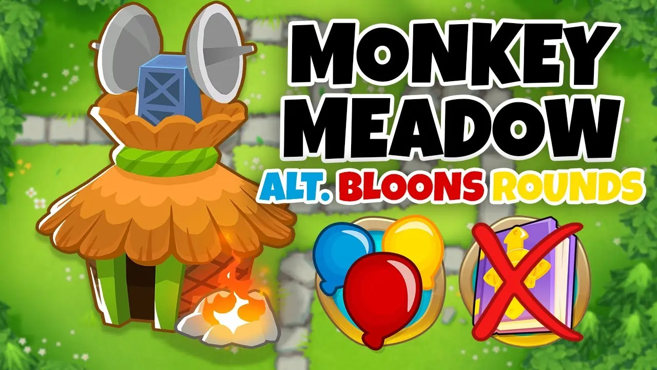 Monkey Meadow ALTERNATE BLOONS ROUNDS Guide | No Monkey Knowledge 