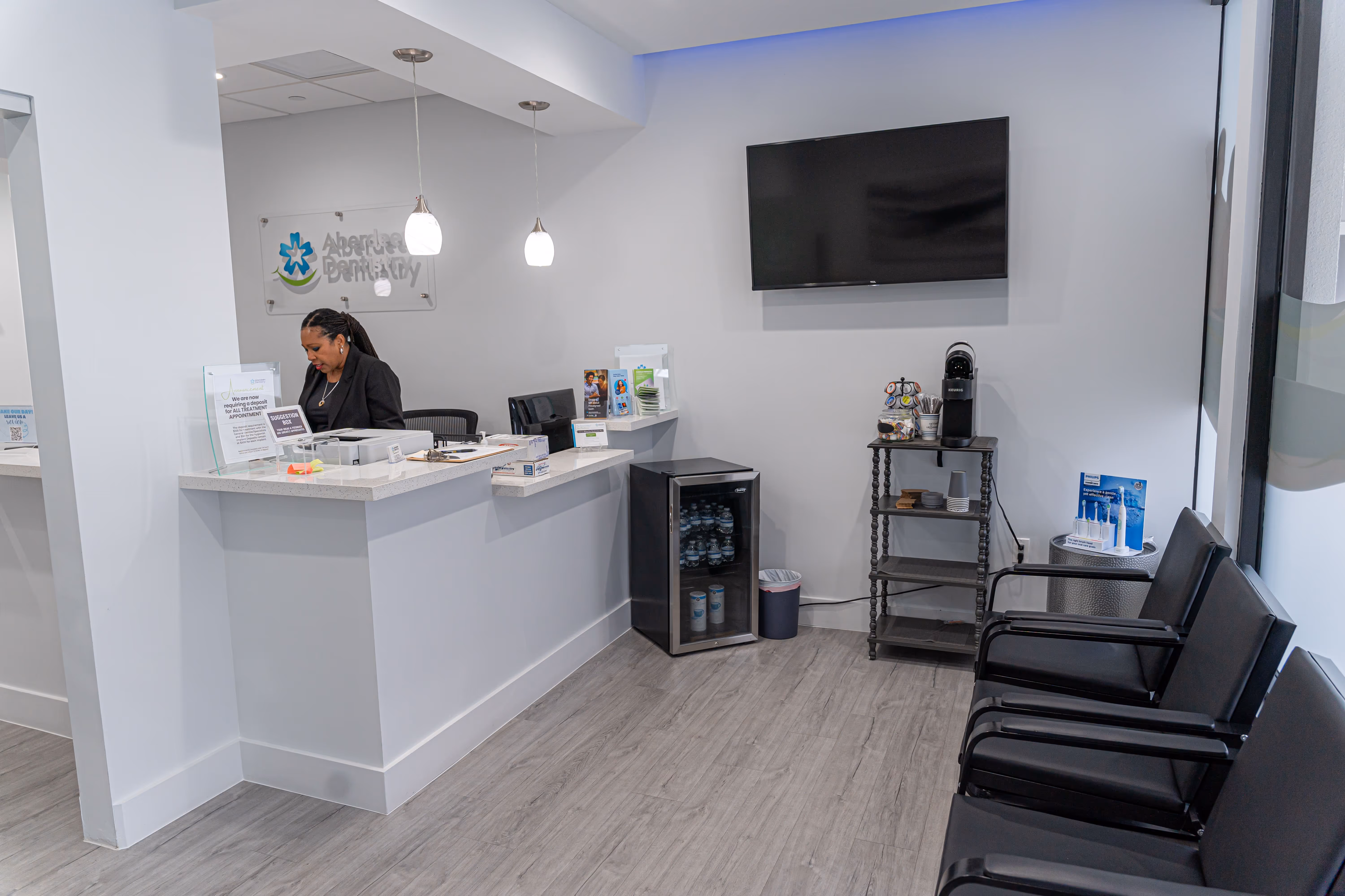 Aberdeen Dentistry Front Desk in Boynton Beach, FL
