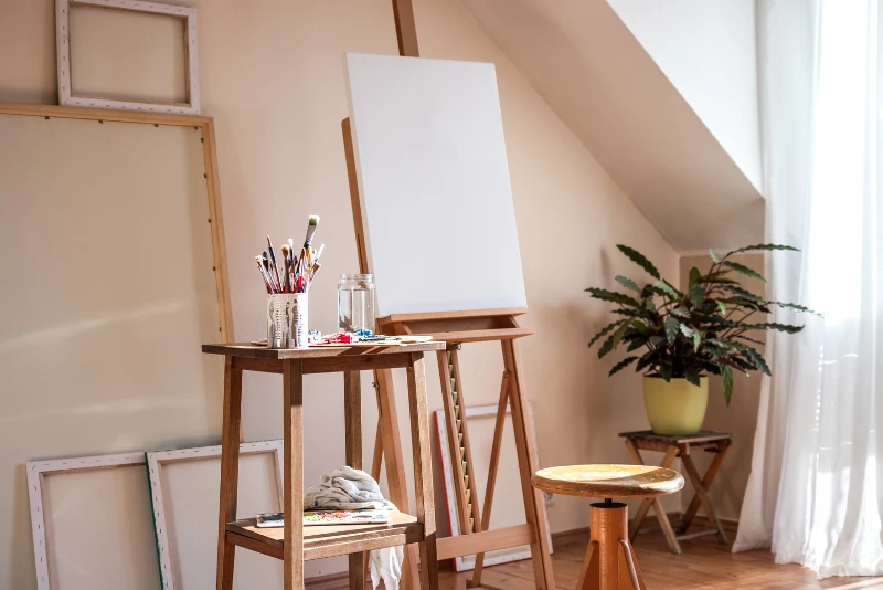 The creative studio dream for your small loft conversion