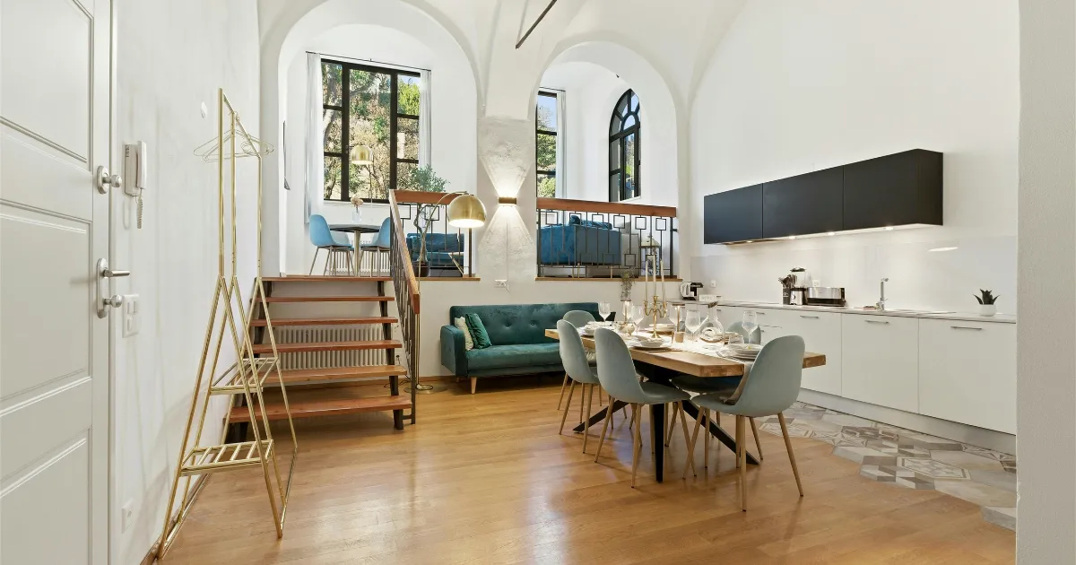 1930s semi loft conversion interior