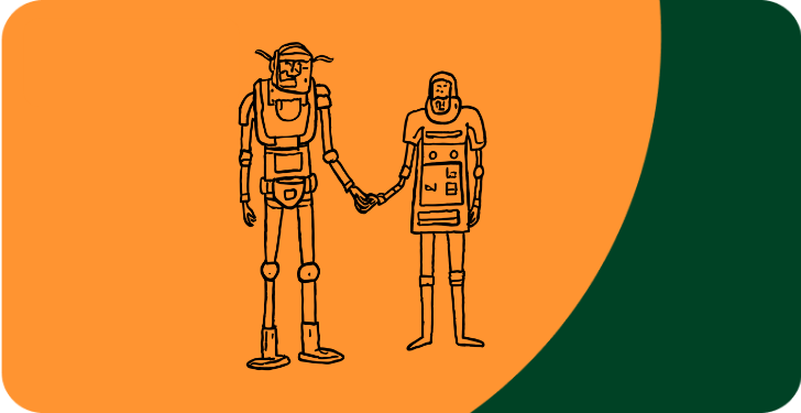 Traditional manual title search compared with automated AI title search