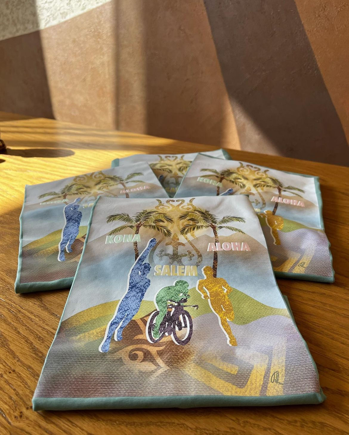 Ironman Kazakhstan Kalua 2022 - Madina Marat illustration
