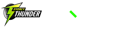 Green.com.au and Sydney Thunder Co-branding Logos