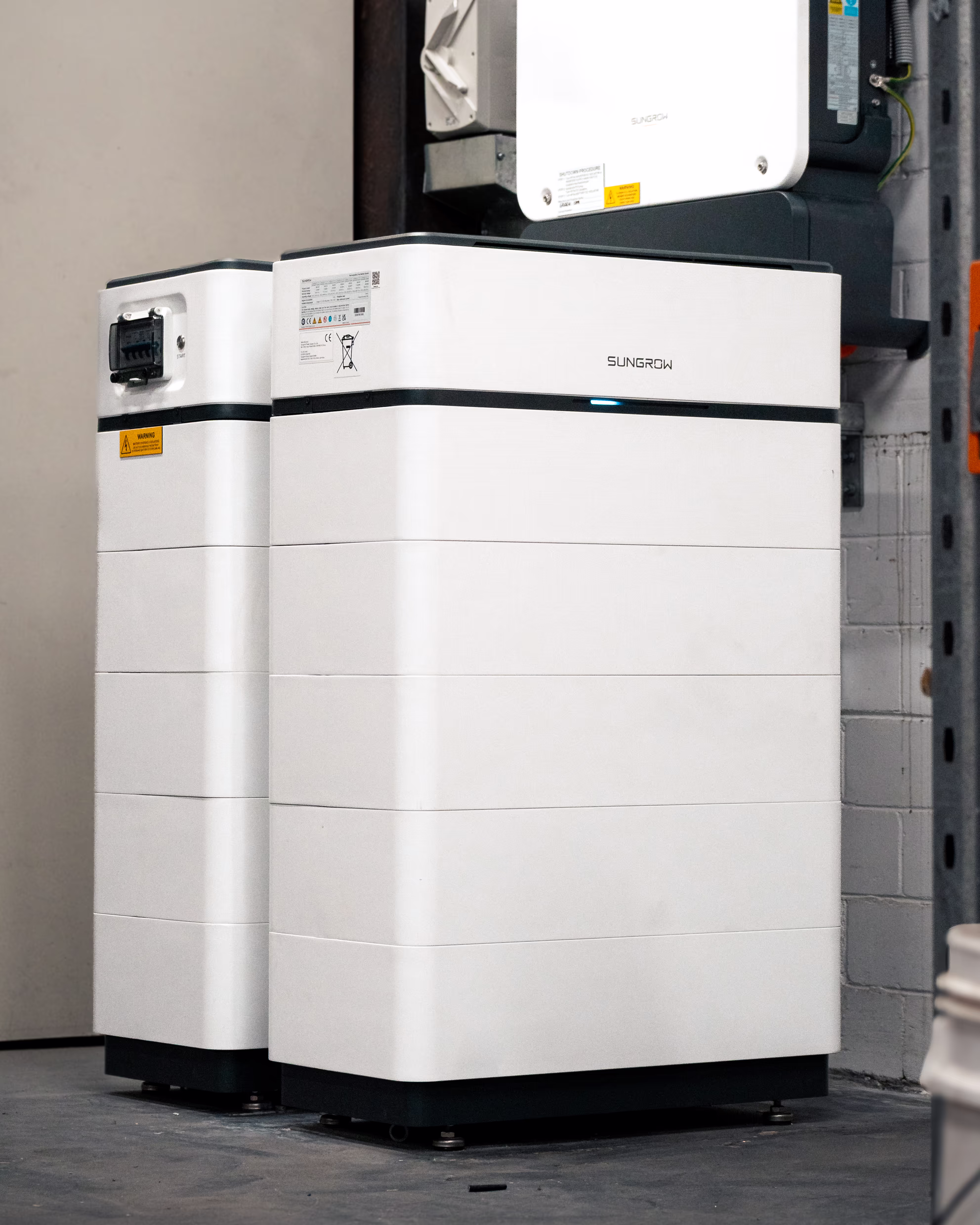 Sungrow SBH battery installation at Single O coffee