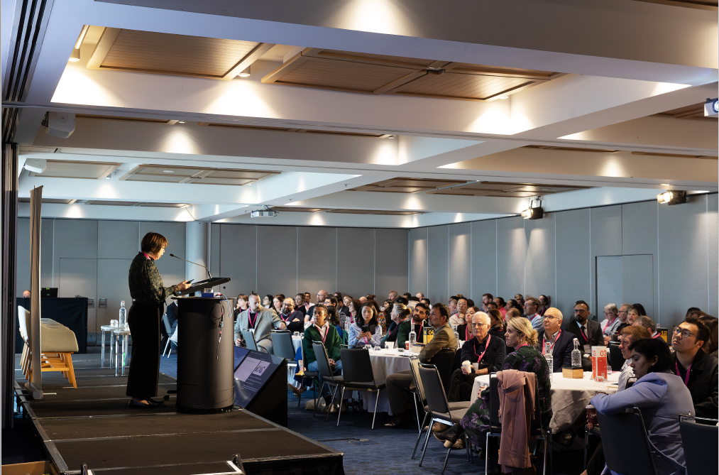HealthTech Week room at the Te Tītoki Mataora Forum
