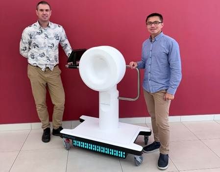HealthTech Week room at the Te Tītoki Mataora Forum