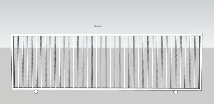 Economy 40 Sliding Gate