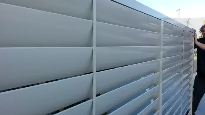 Louvre Sliding Gate