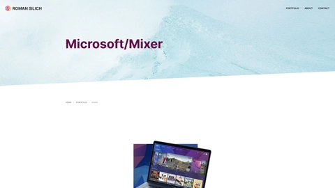 Mixer / Roman Silich — Product UX/UI designer